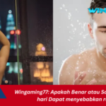 Wingaming77: Apakah Benar atau Salah Mandi di Malam hari Dapat menyebabkan rasa rematik